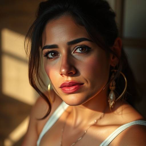 Retrato de María Rodríguez.